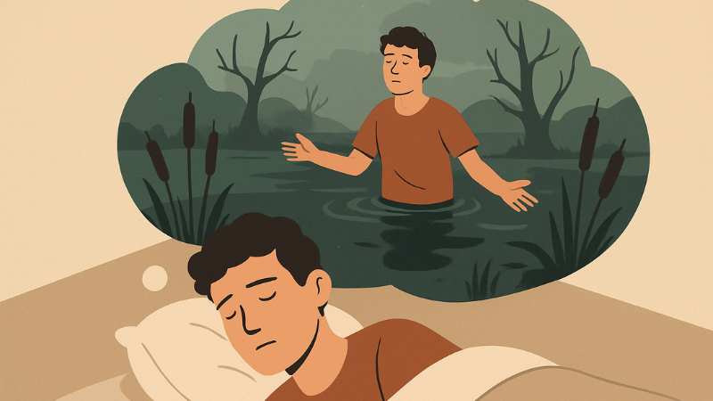 Ý Nghĩa Tâm Linh Và Những Điềm Báo Dân Gian Về Giấc Mơ Nước Sâu/Đầm Lầy